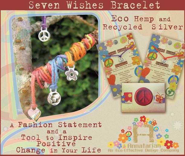 Eco/Charm Wish Bracelet